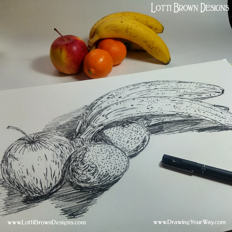 Are you ready to make your mark? Drawing help with Lotti Brown.