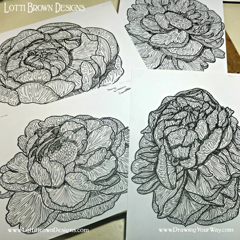 Putting your own personal style into your drawings can be vulnerable. Do it anyway! Being you and drawing with your own personality and style will attract the people who love your art just as it is.