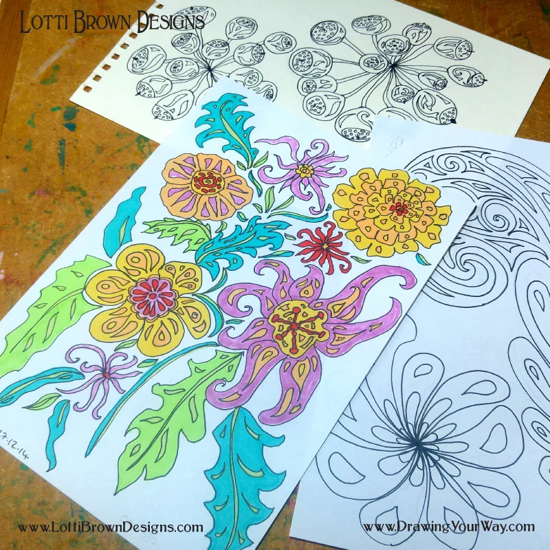 Art and drawing is a personal journey for us to experiment with what fills our hearts and souls with joy! Draw for the sake of drawing!