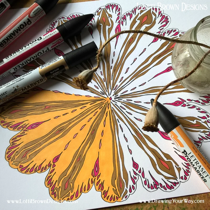 How to draw in a way that is an expression of you and the way you see the world and feel about it.
