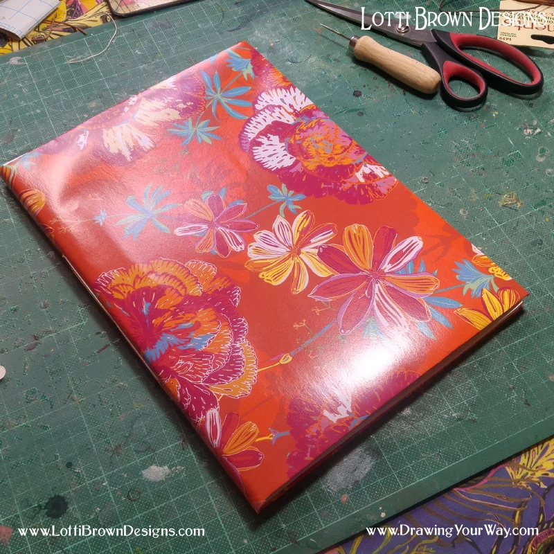 Making a larger sketchbook
