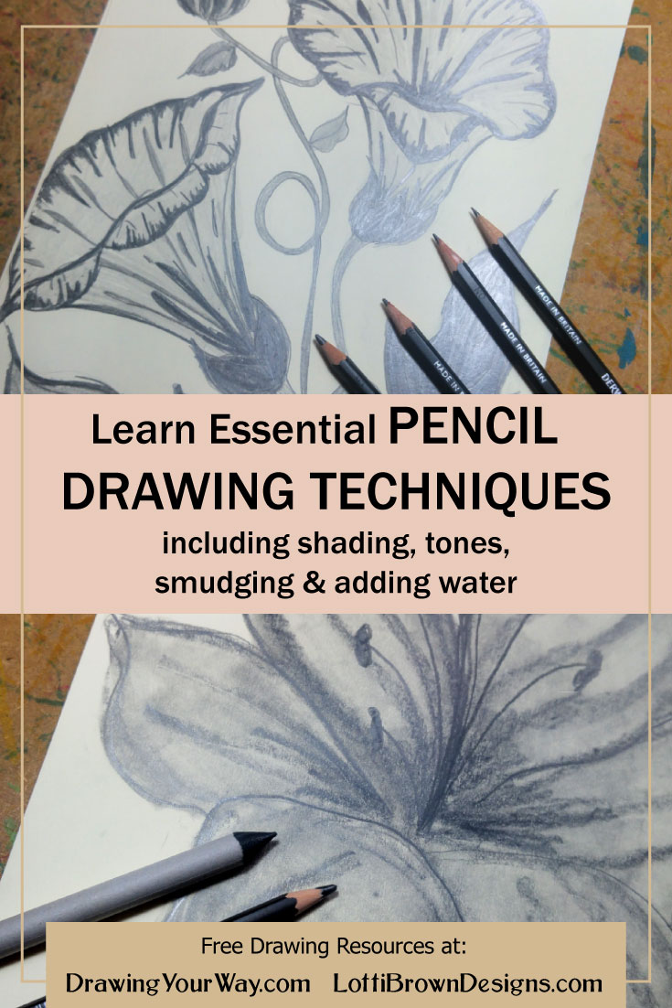 Expand your drawing repertoire with these useful pencil drawing techniques…