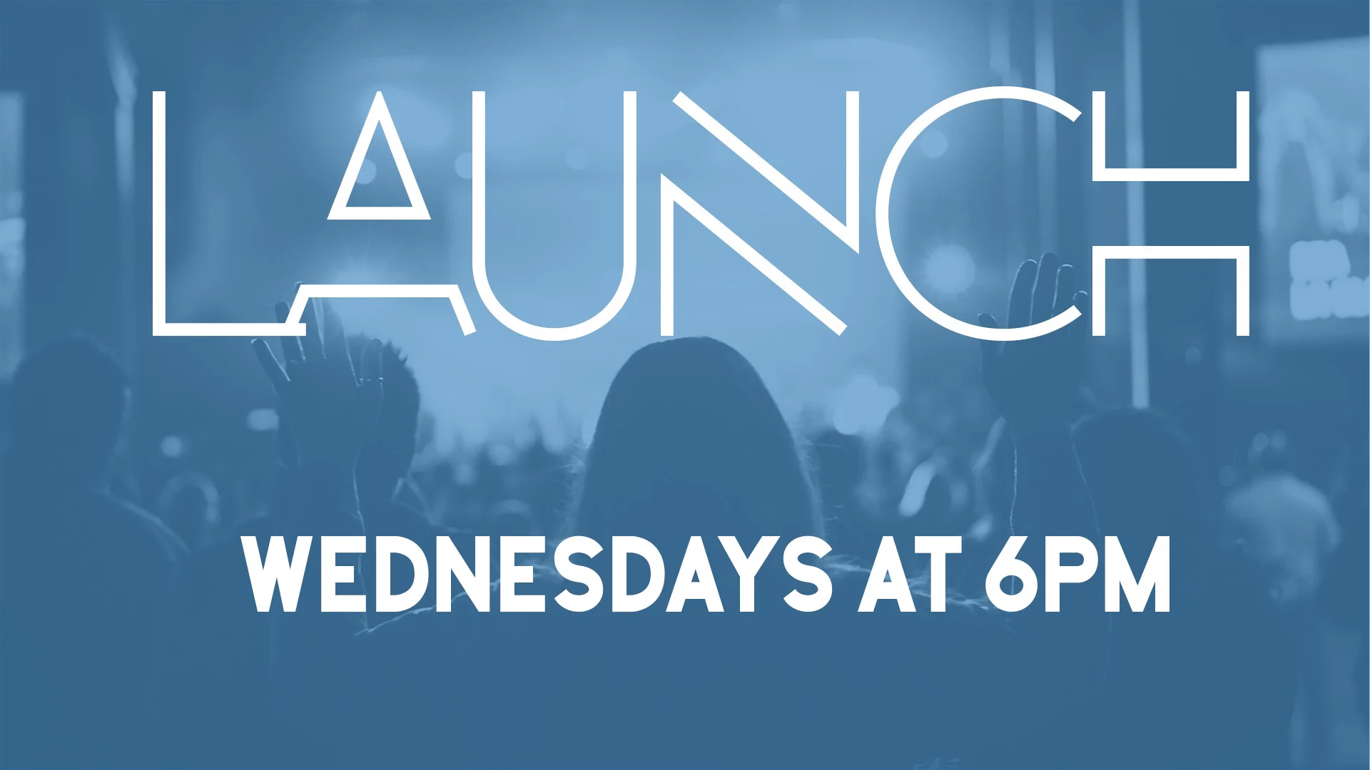 ONE OF THE ENVIRONMENTS WHERE CONTAGIOUS COMMUNITIES OF HOPE TAKES PLACE IS AT LAUNCH. LAUNCH IS DESIGNED FOR STUDENTS IN GRADES 9TH-12TH AND IT TAKES PLACE IN THE WORSHIP CENTER ON WEDNESDAYS FROM 6:00-7:30. EVERY WEEK THE WORSHIP CENTER IS TRANSFORMED TO PROVIDE AN IDEAL ENVIRONMENT FOR STUDENTS. THIS MID-WEEK WORSHIP OFFERS STUDENTS A PLACE TO INTERACT WITH OTHER STUDENTS, BE INVOLVED IN GAMES, WORSHIP THROUGH MUSIC AND TO LEARN LIFE APPLICABLE TEACHINGS FROM GOD’S WORD. AFTER THE SERVICE STUDENTS MOVE INTO THEIR SMALL GROUPS. THESE GROUPS ARE DIVED BY GRADE AND GENDER.