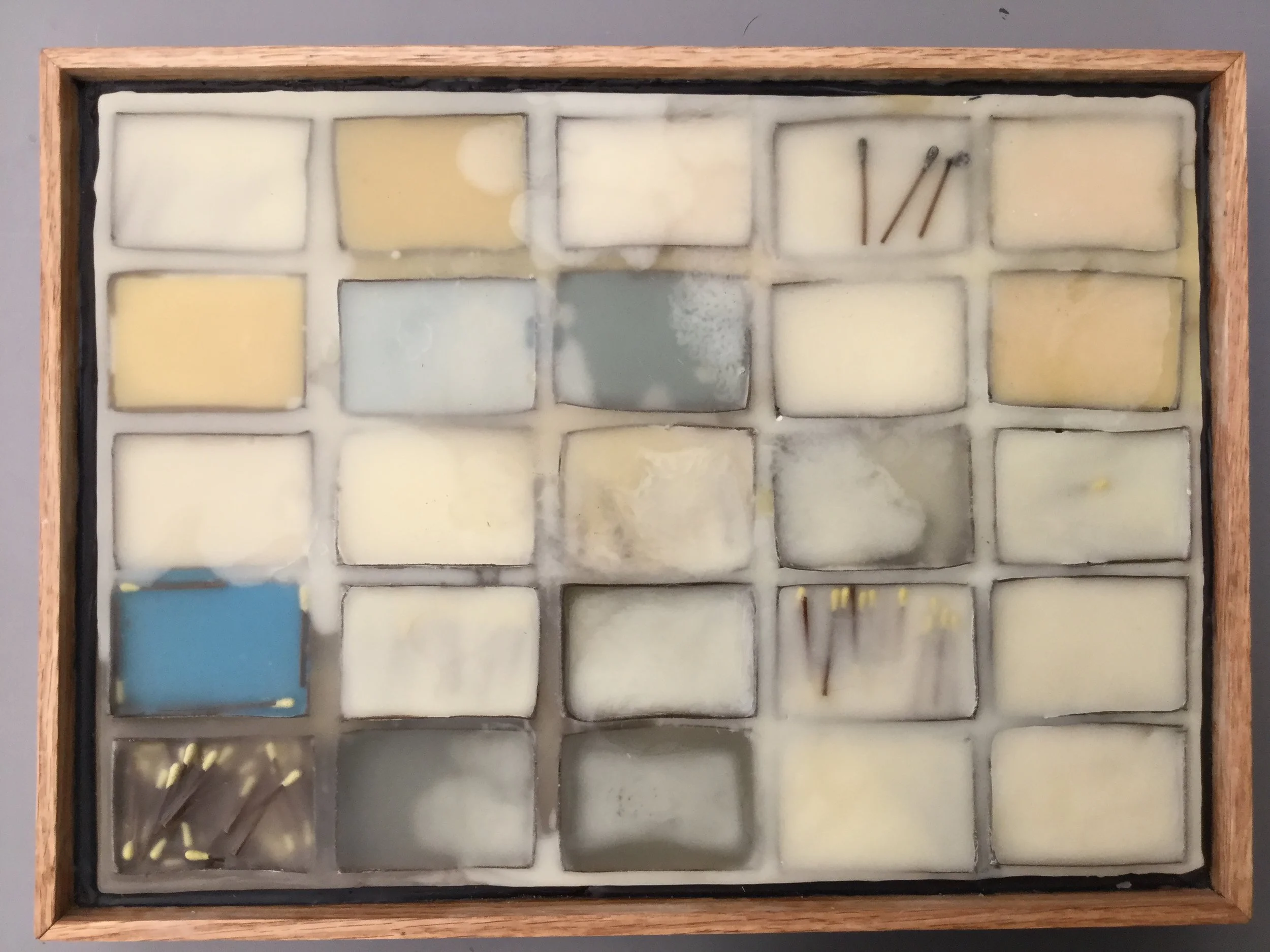 Poured match boxes #2