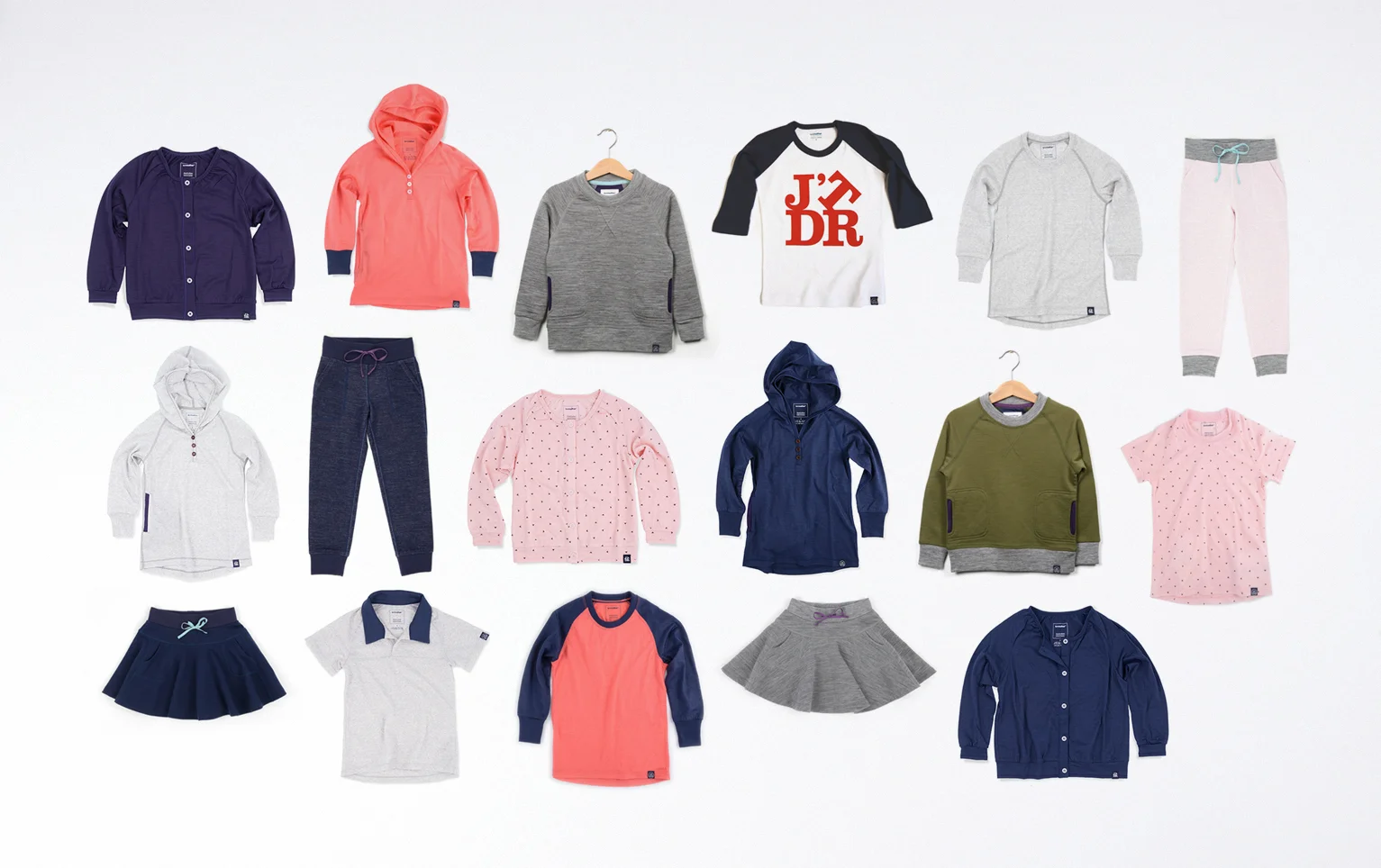 The styles from the shoot.
