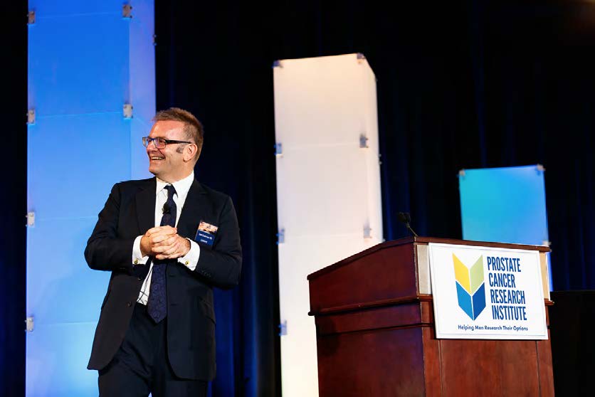  Mark Emberton, MD, presenting at the 2016 Prostate Cancer Conference