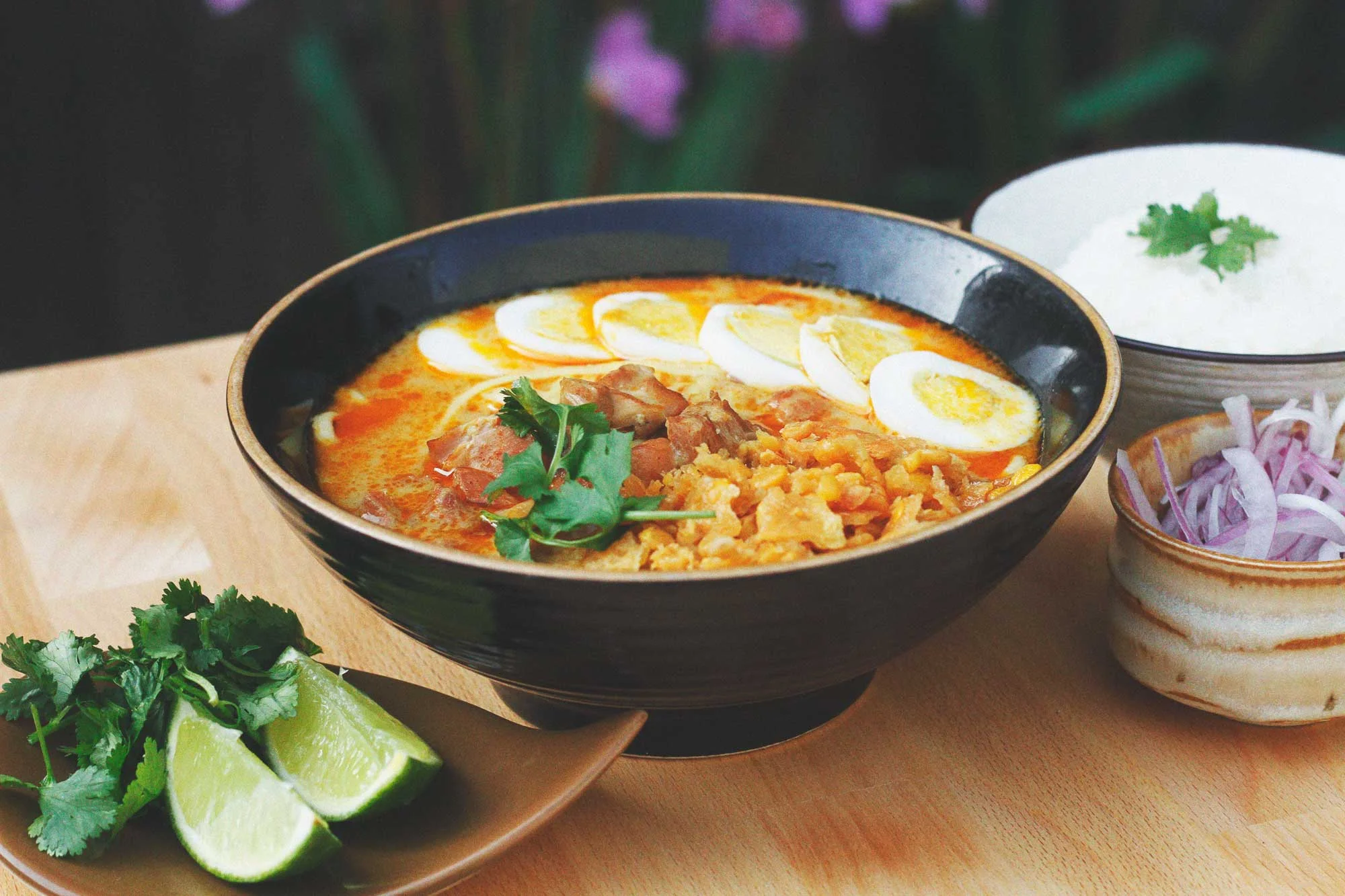 Chicken Noodle Soup with Burmese Soul