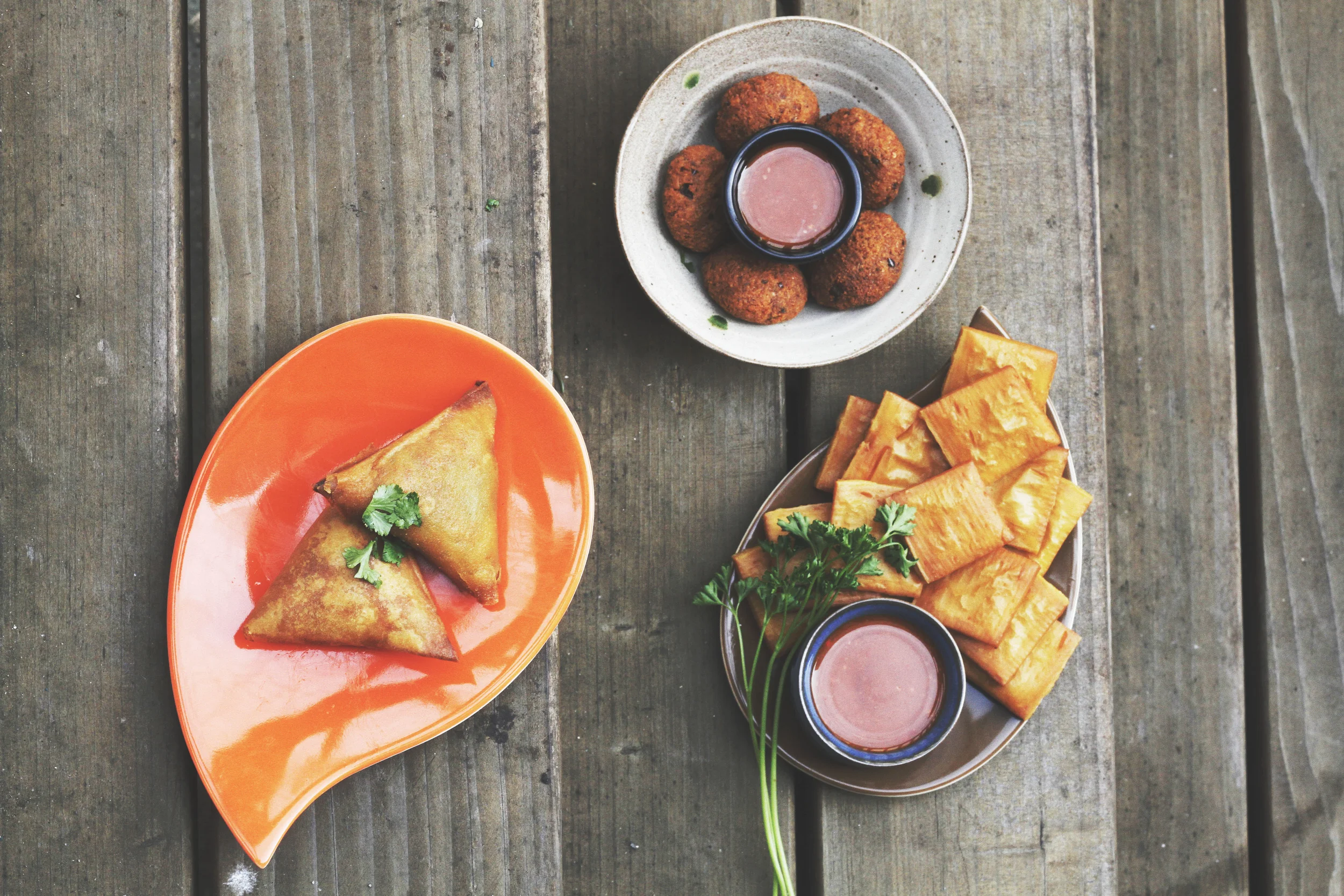 A Burmese Kitchen Trio of Vegan Treats