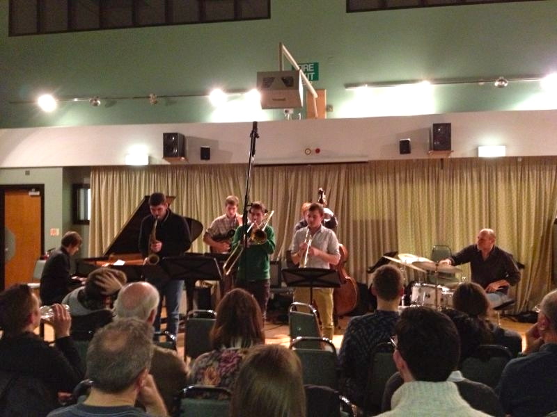  Harry Bolt Septet with  Jeff Ballard  at Birmingham conservatoire 