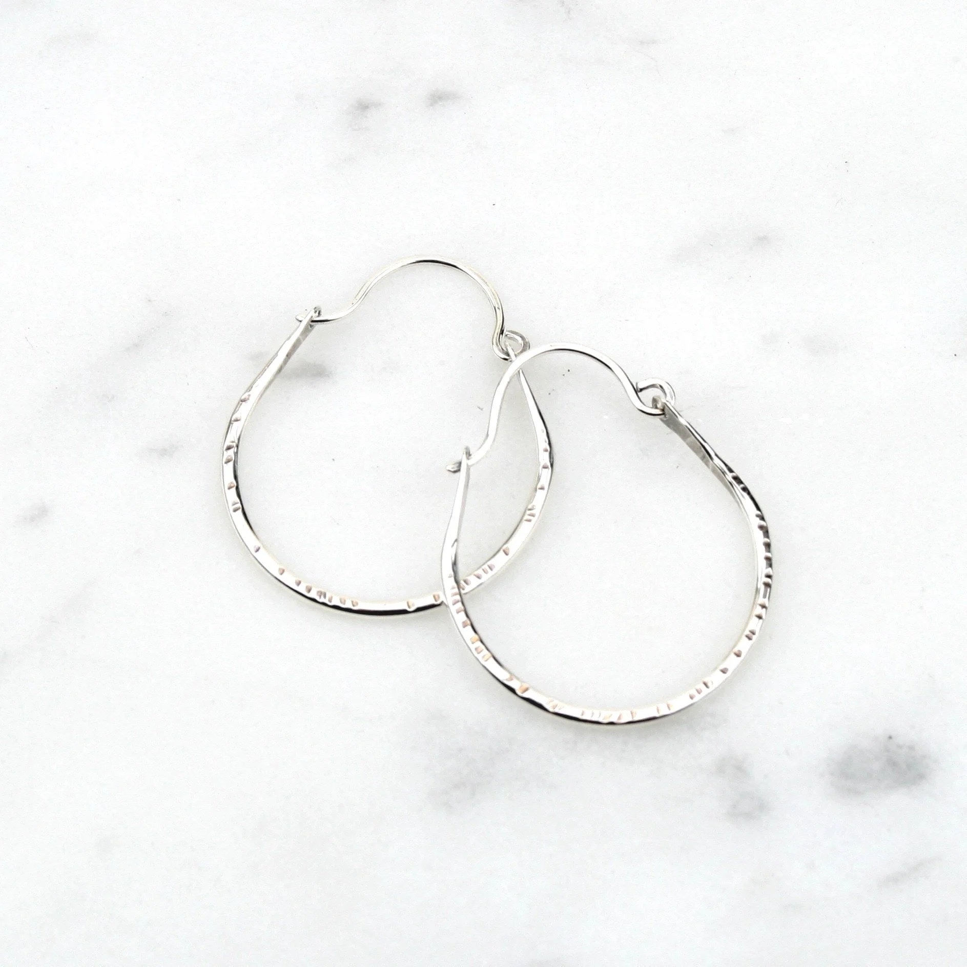 Round Textured Hoop