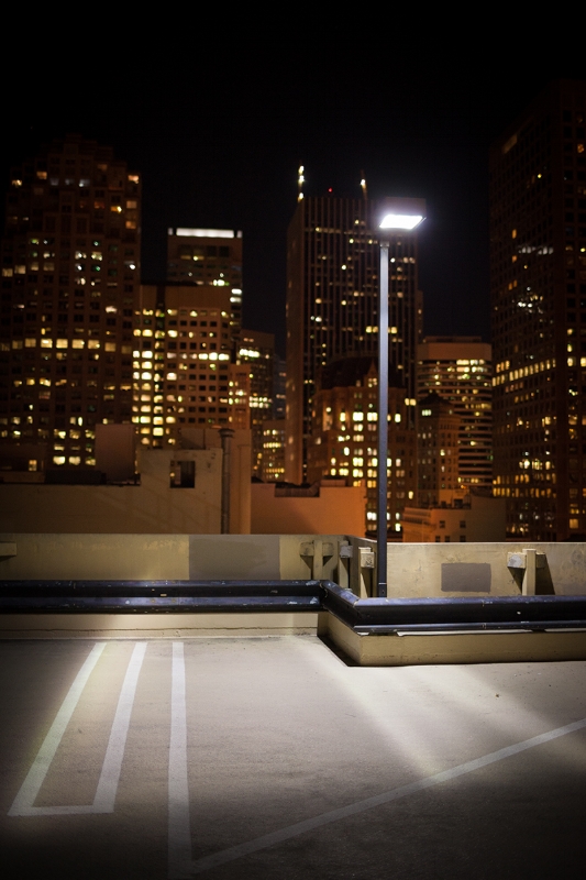 Canon 5D Mark II. Parking Garage, SF 12/18/2016