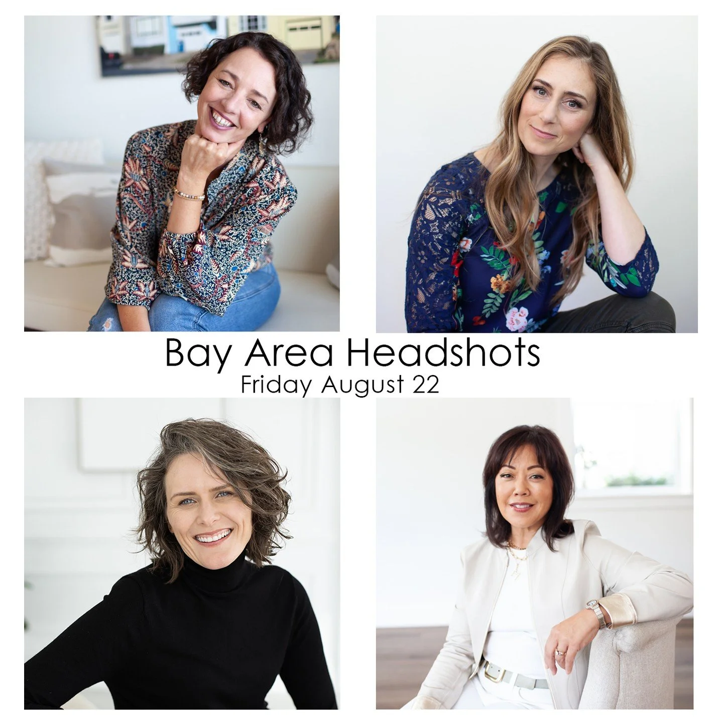 Join me this Friday to update your headshots at The Hivery's beautiful Mill Valley location! @TheHivery space is light and bright and perfectly suited to my natural light portrait style with a lifestyle look and feel.

I've got a few 30 minute spots 