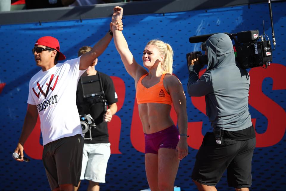 Iceland's own Katrin Davidsdottir wears the crown of Fittest Women on earth. 