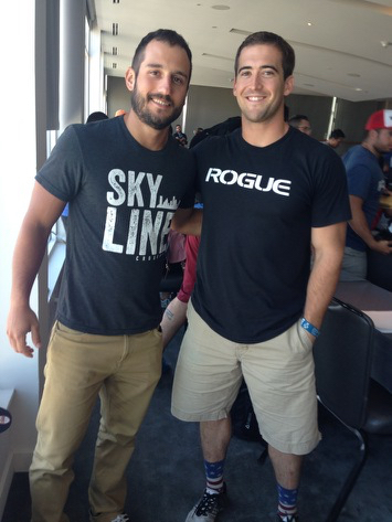 I had the pleasure of attending a CrossFit business conference this week hosted by Jason Khalipa from NorCal CrossFit and J.P. from Brick CrossFit. At the conference were some pretty big names and one of them was the 2015 CrossFit Games Champ Ben Smith(above)! Below is workout that Jason had all of us do the morning before the conference. It was a great experience and I want to thank Jeremy Briggs & Progenex for giving me the opportunity! And thanks Josh and Dylan for letting me go :)