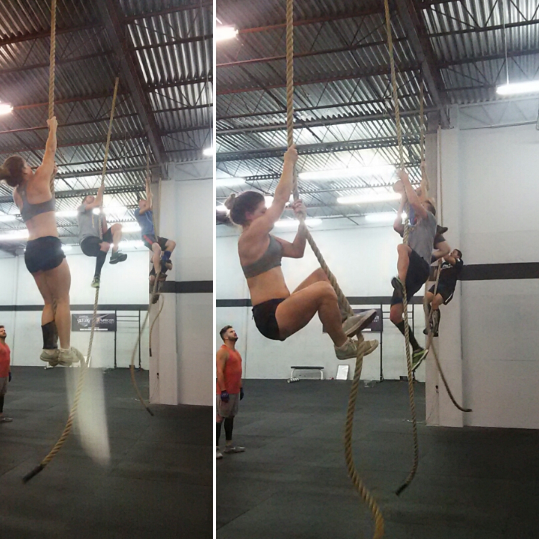 The whole class can rope climb! Even Mike can't believe it!