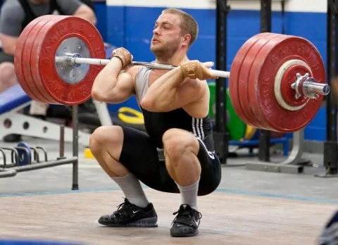 The positioning and mobility gained from Front Squats directly effects other movements we do in Cross Fit. The vertical torso and front rack position build efficiency in Full Cleans, Wall balls, and Thrusters.