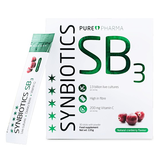 New Item at Skyline!! A healthy gut is probably the most overlooked thing in the importance of recovery, weight loss, and health. Synbiotics SB3 is the ideal blend of probiotics, prebiotics and vitamin C to keep you in perfect balance so you can perform to your highest potential. • 13 billion live probiotic bacteria. • Three types of prebiotic fiber
