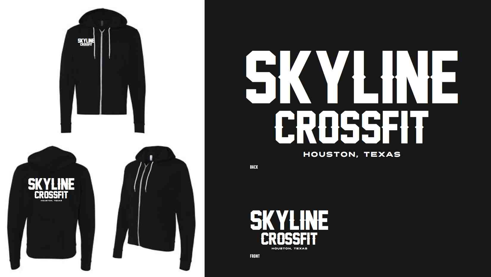 Skyline Hoodie pre orders are available until tomorrow at front desk. These will be pre orders only and no extras will be made. The price will be between $40-$50 depending how many we order. Sign up at front desk!