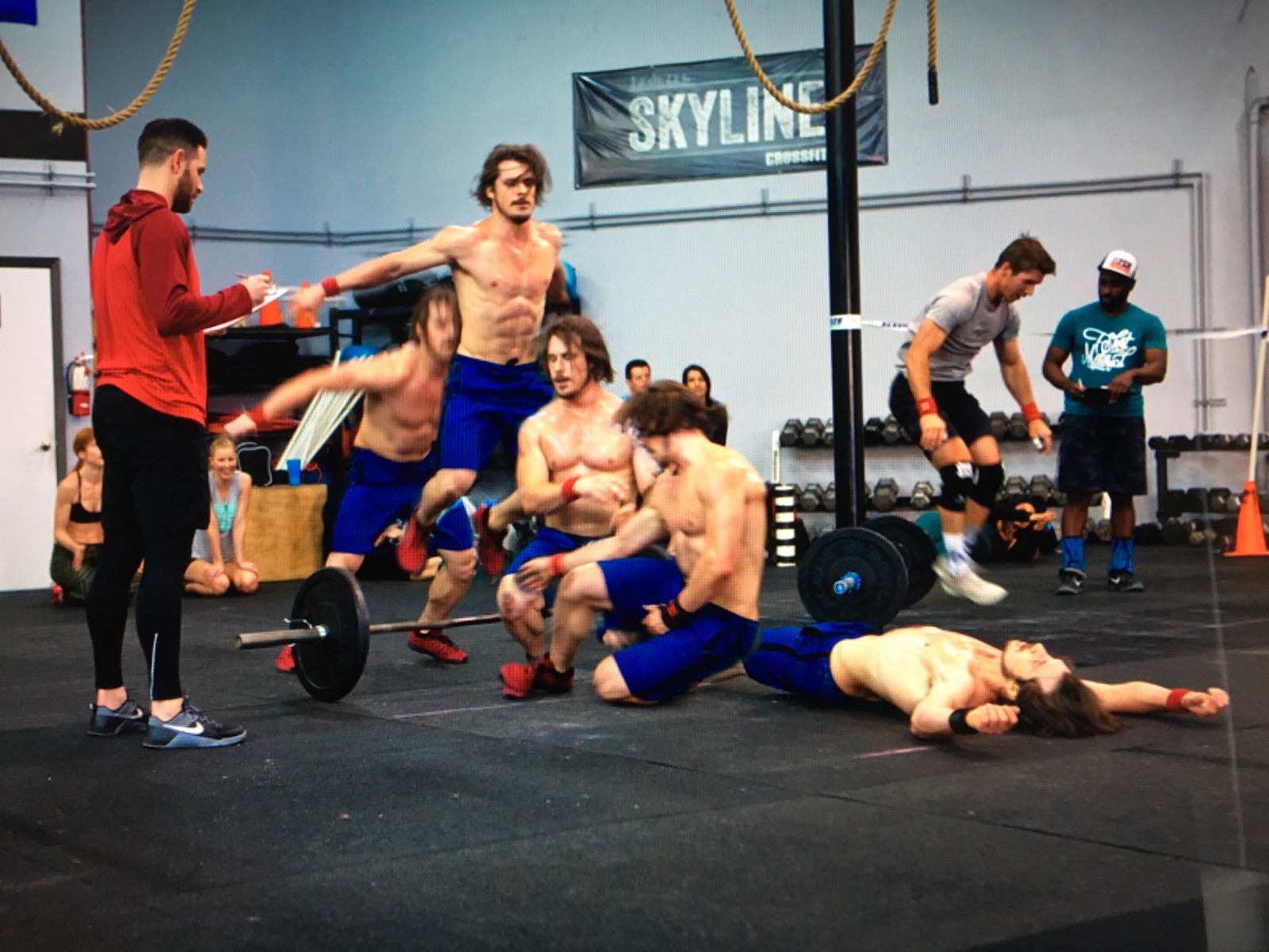 Robert "Wags" Wagner completing 16.1 at Friday Night Lights. Wags finished 24th overall out of 11,000 men in the South Central region!