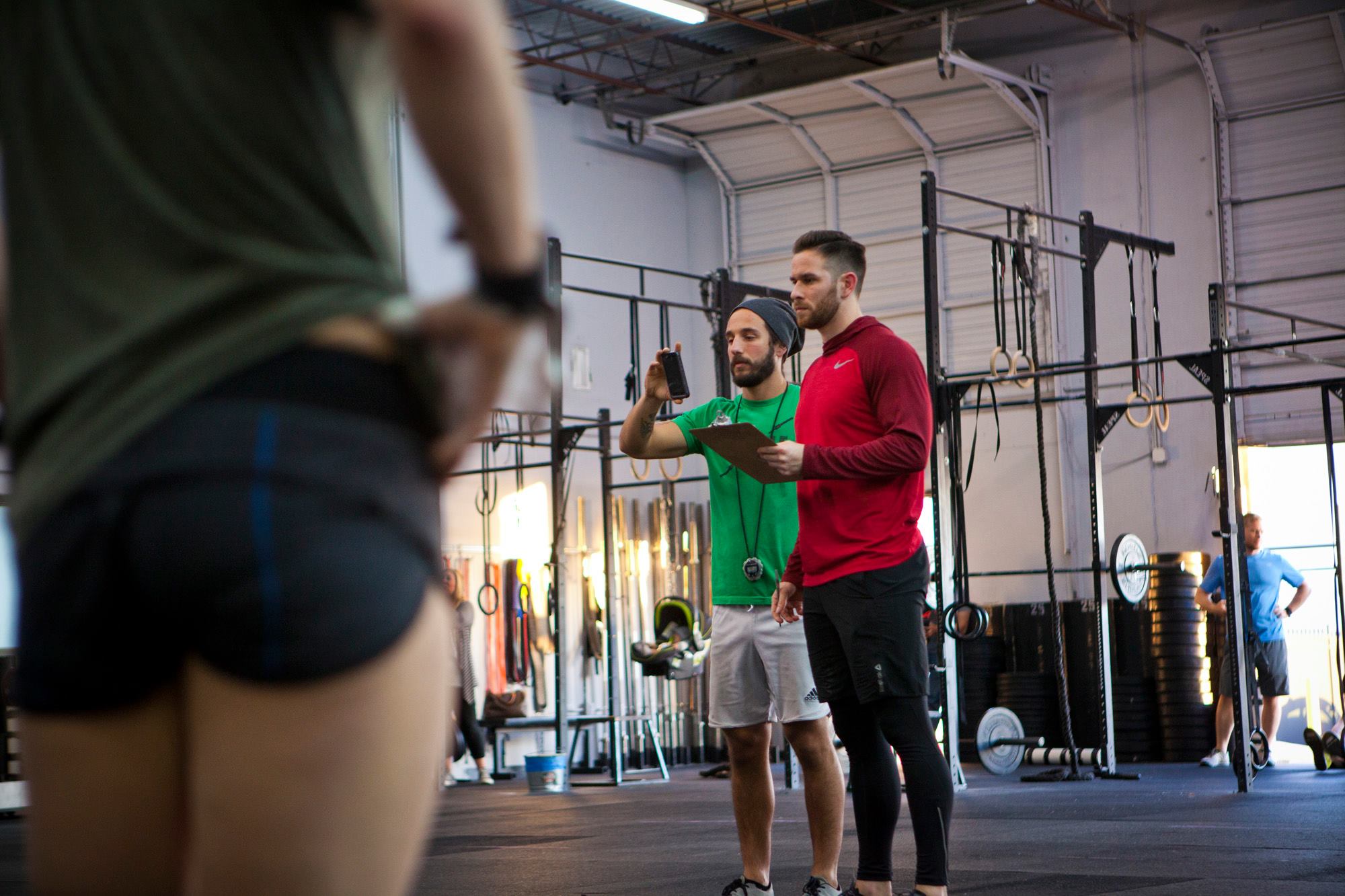 The goal is to get good enough to where someone actually has to record your CrossFit Open workouts.