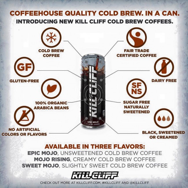 New Cold brew Coffee to Skyline vending machine. Check it out!