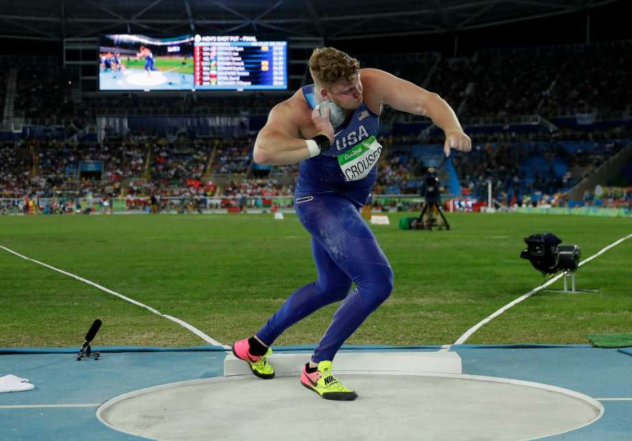 Ryan Crouser won the Gold in Shot Put in the Summer Olympics yesterday. Nothing explains "Core to extremity" quite like hurling a 16lbs steel ball 73 feet. For the win! 
