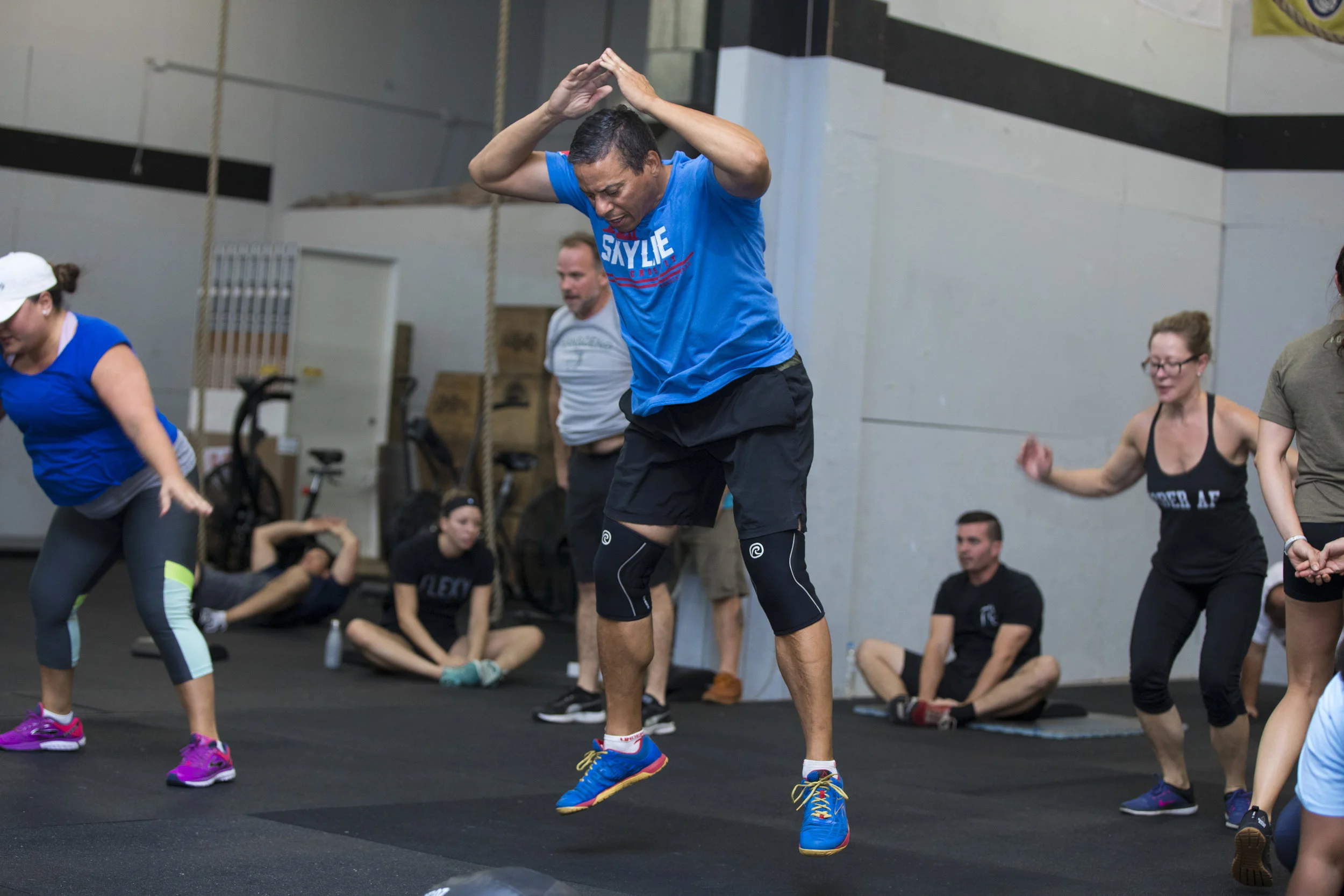Judge Carter and Ryan Kealler getting their fitness on!