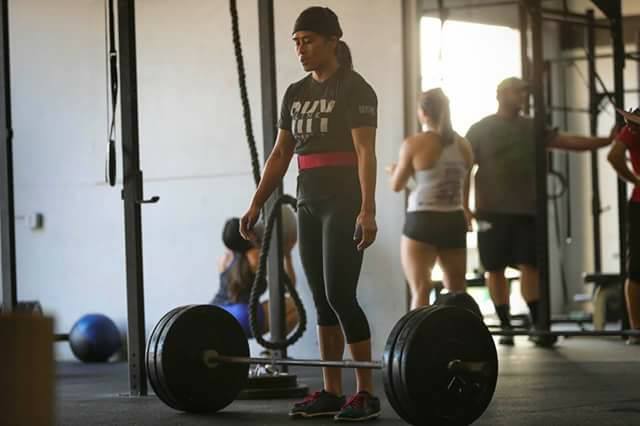 Terri Gonzalez is a Level 1 CrossFit Trainer at Skyline CrossFit. Terri's husband after completing the open a few years ago during our annual "Friday Night Lights" gave Terri a big suprise. Ozzie Gonzalez C proposed and solidified and already very strong relationship. We were elated that shared this expierence with us.