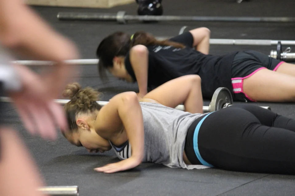 Burpees at Skyline CrossFit circa 2011
