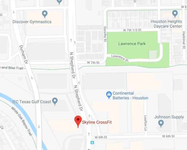 Lawrence Park is right across the street from Skyline. Meet at the Park not at the gym!