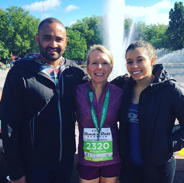 Good job to Skyline morning goer Rowitha Carter completing a half marathon over the weekend in Seattle.