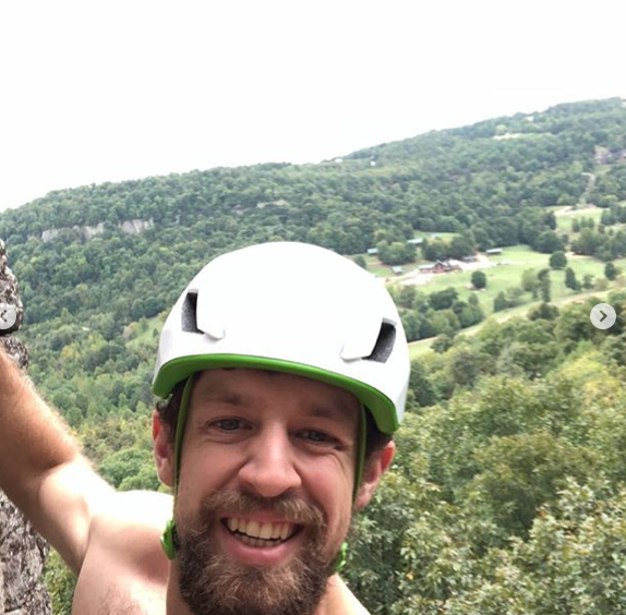 Skyline member David Boyea just hanging out at Horseshoe Canyon Guest Ranch.