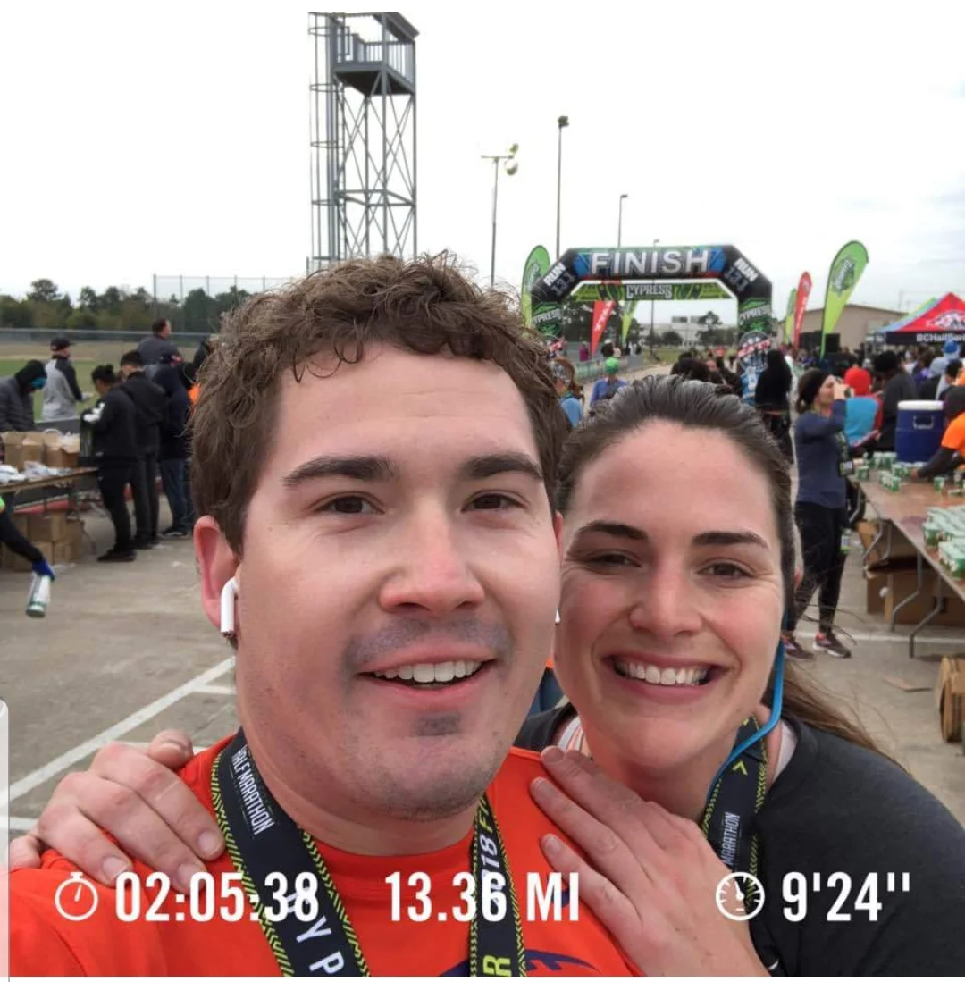 Congratulations to Lee Smalley and Jenniefer Beierle in completing a Half Marathon!