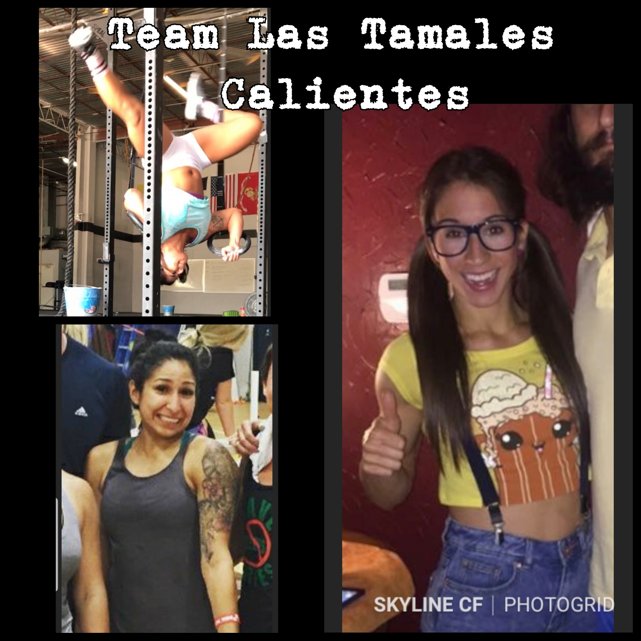 Another Skyline Interemdiate Team signed up for the Granite Games Janurary 12th! Team Las Tamales Caliente: Crystal Flores, Christina Salazar, and Bethany Kucish.