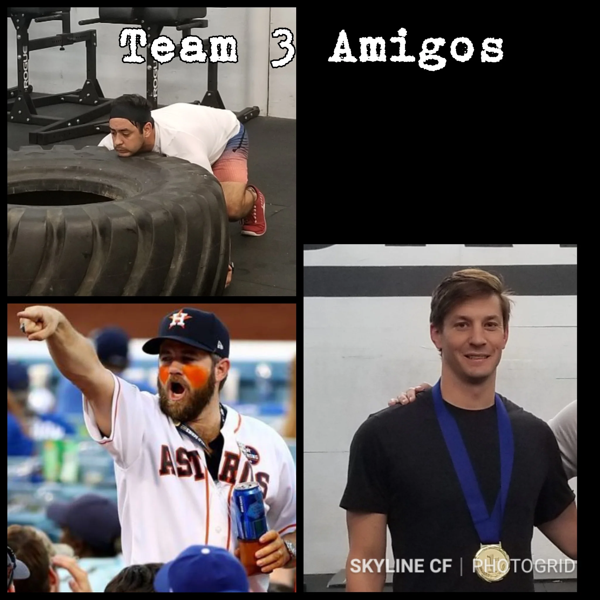 Intermediate Mens Team for Granite Games Jan 12th the “3 Amigos” consists of Andy Hernandez, Michael Calihan, and Charles Smiley.