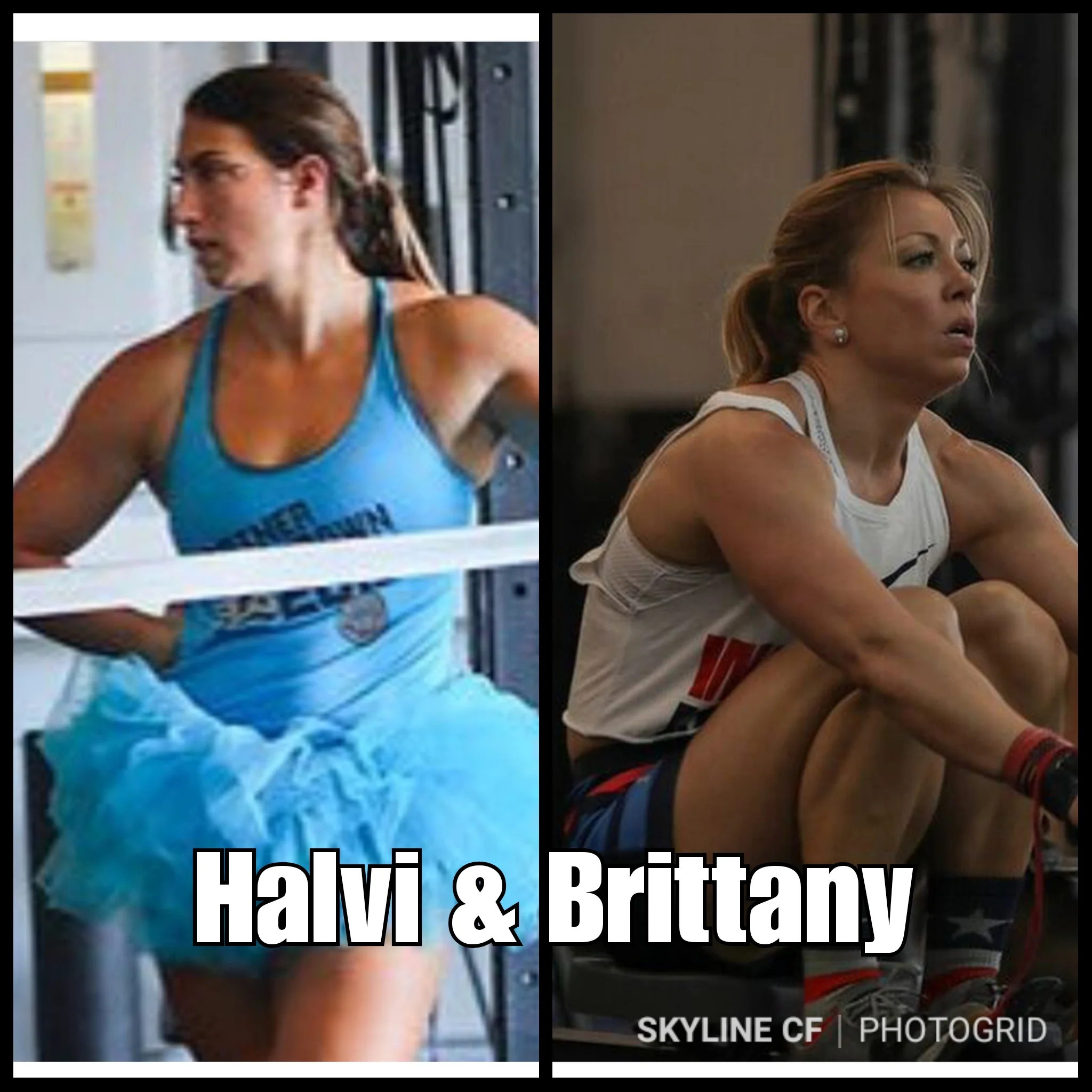 Brittany and Halvi will be attacking “Friday Night Lights” as our first all girl RX Team!