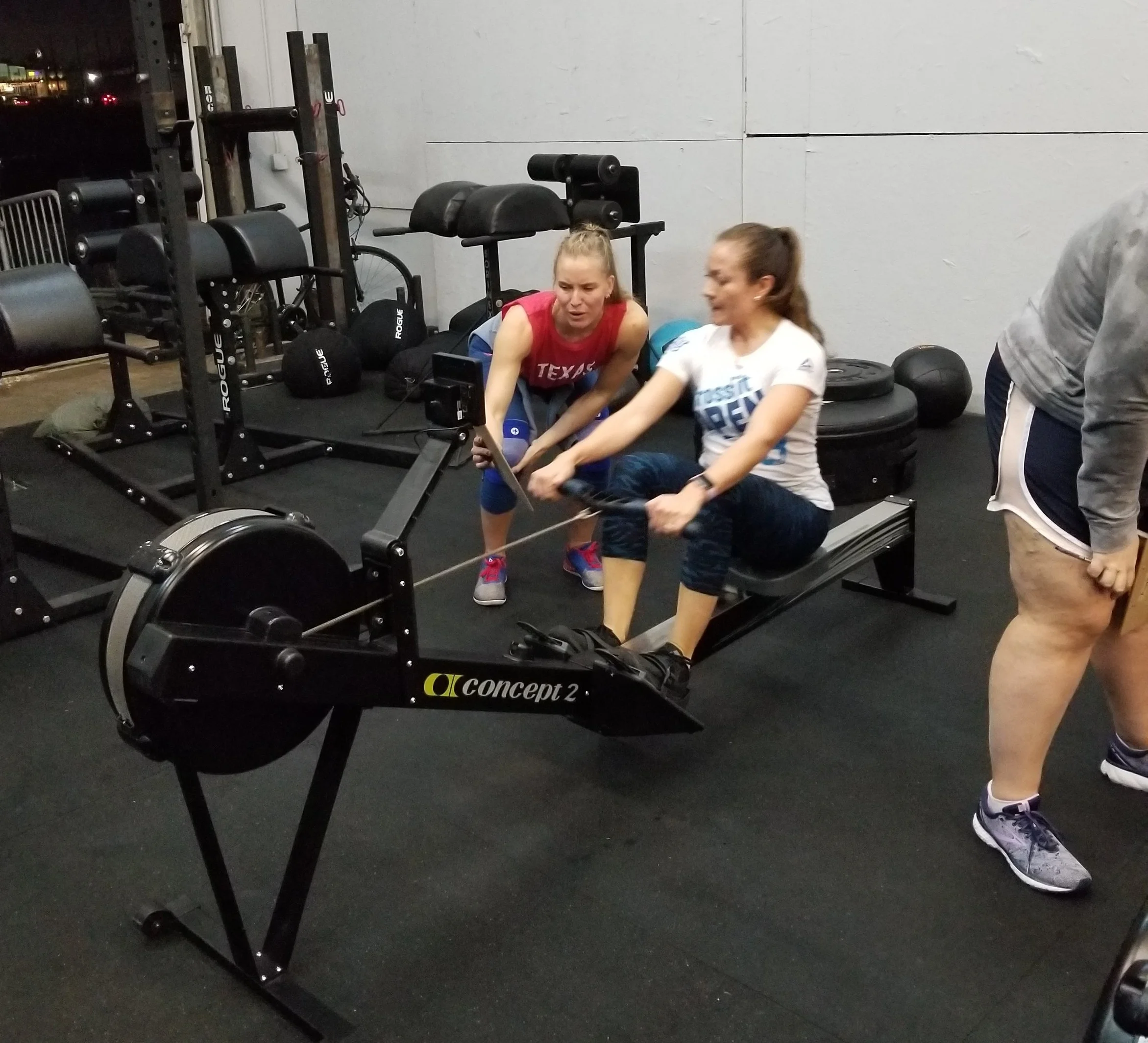 Congratulations to Isabel for completing her first workout post-surgery! It also happened to be the first workout of the 2019 Open! Nice job Isabel!