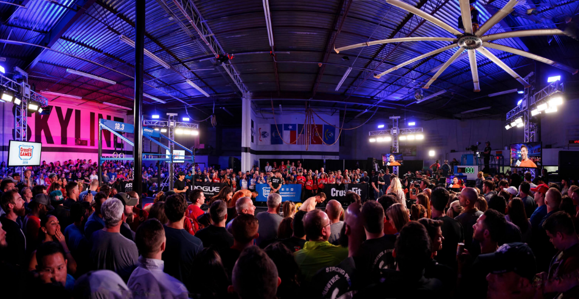 Skyline hosted a major event last year with the CrossFit Games. There was 13,000 affiliates at the time and we were lucky to be chosen out of that large number.