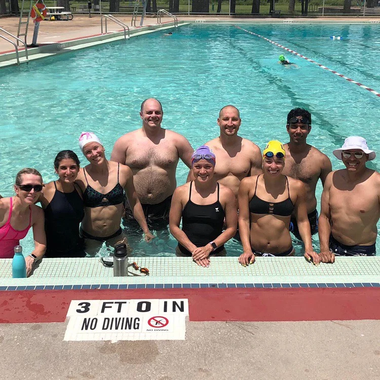 Swimming is an essential element to fitness! Our swim class on Sunday crushed it!