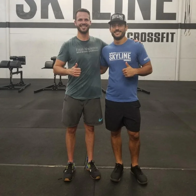 Congratulations to Zach on completing foundations and becoming a new member at Skyline CrossFit.