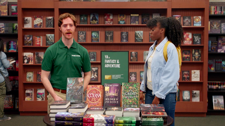 Makeup- Barnes and Noble . Directors Ben and Dave