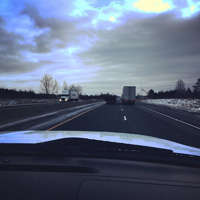 Eastbound and Down to Quebec#darksideadvent2016 #chasingsnow #canadianbush