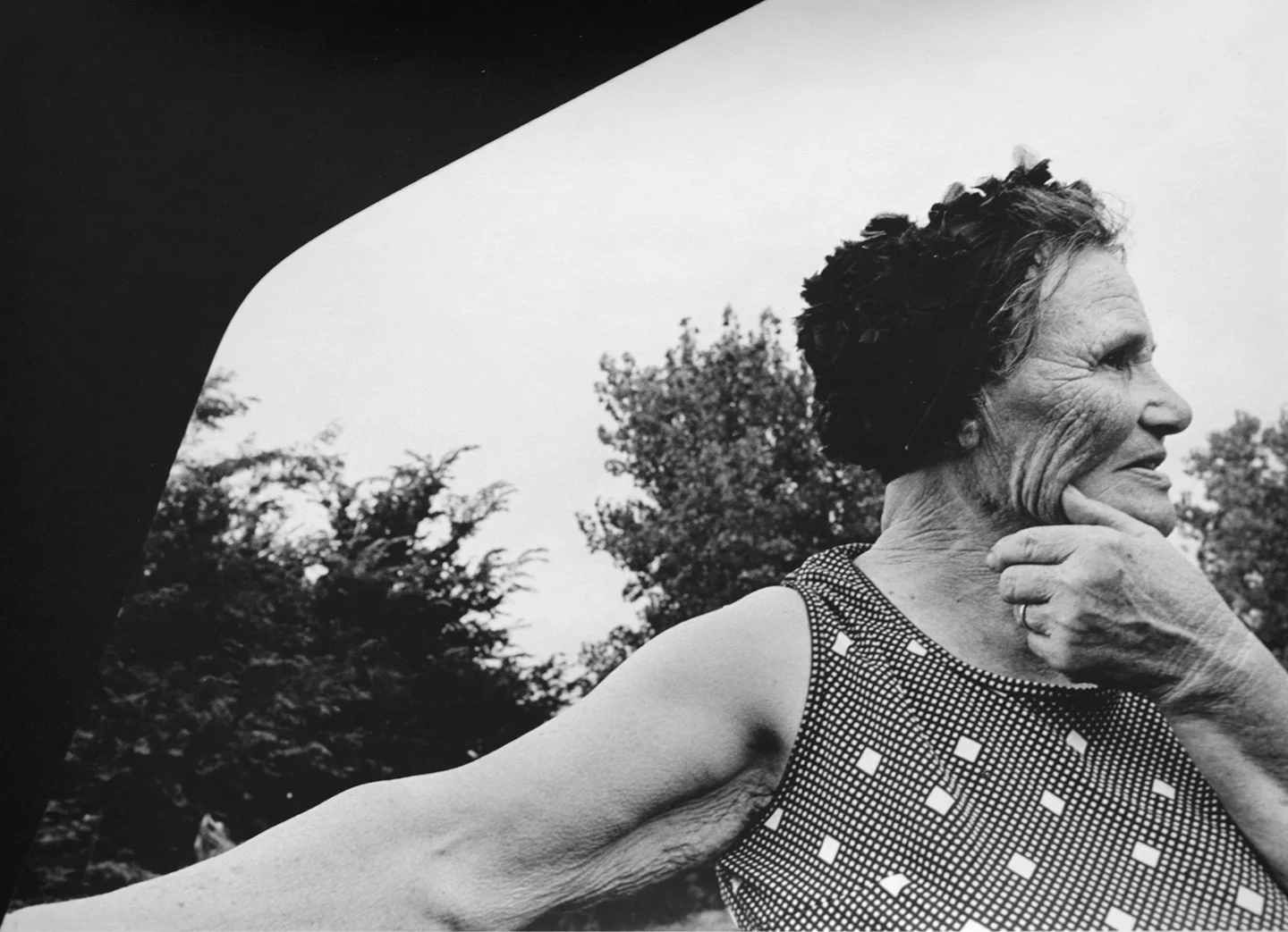 Woman at Car Window, 1992 from "Uncertain, Texas"