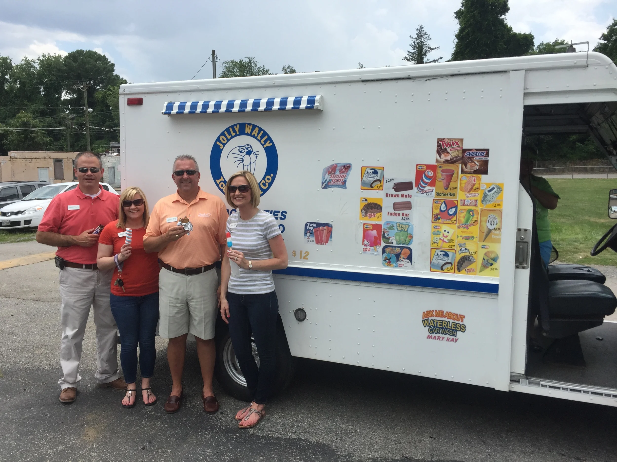 Thank you to First Tennessee Bank for sponsoring our Ice Cream Party!!!