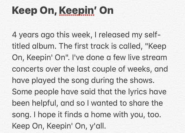 Available wherever you listen to music 🎶