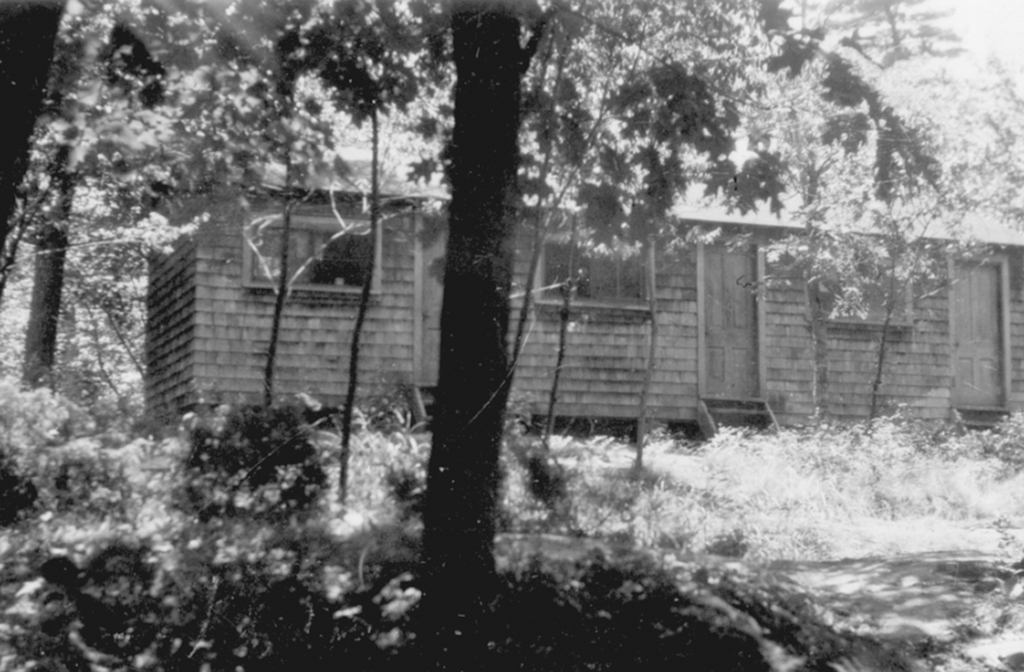  Skid Row, the infamous cabin tucked back in the woods, for the young men on staff. 