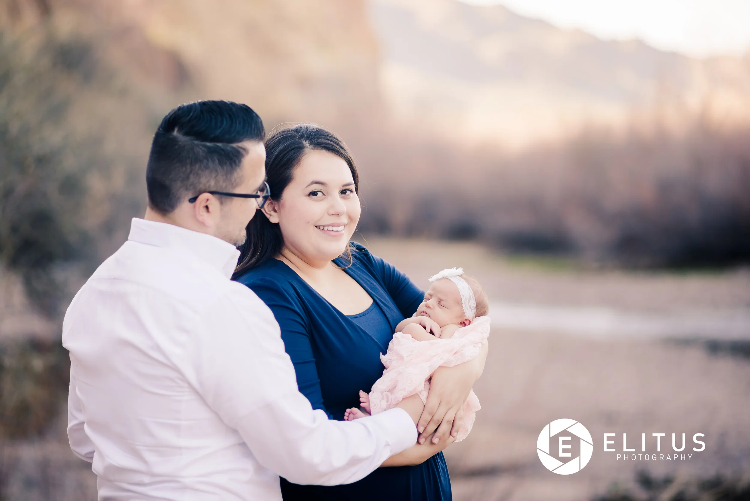 Outdoor Newborn Session 