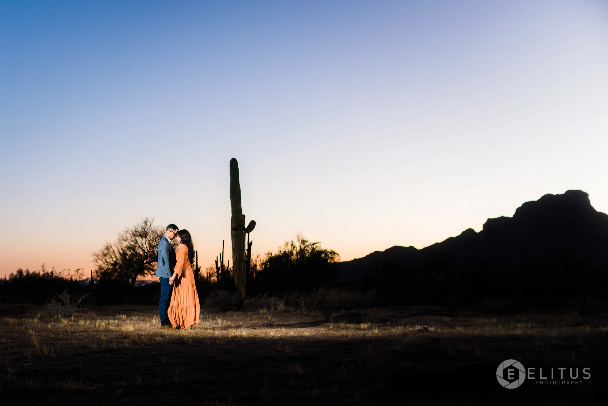 Mesa, Arizona Engagement Session | Elizabeth and Alfredo
