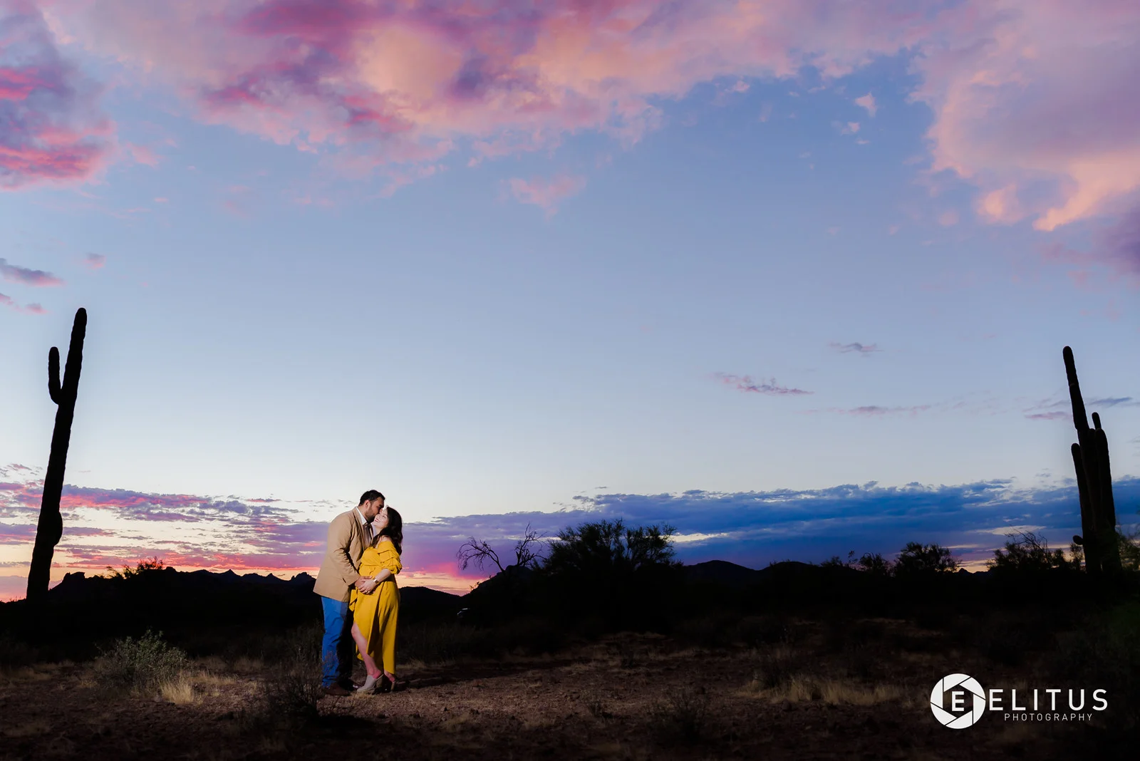 Vanessa + Jairo Maternity Session | Superstition Mountains 