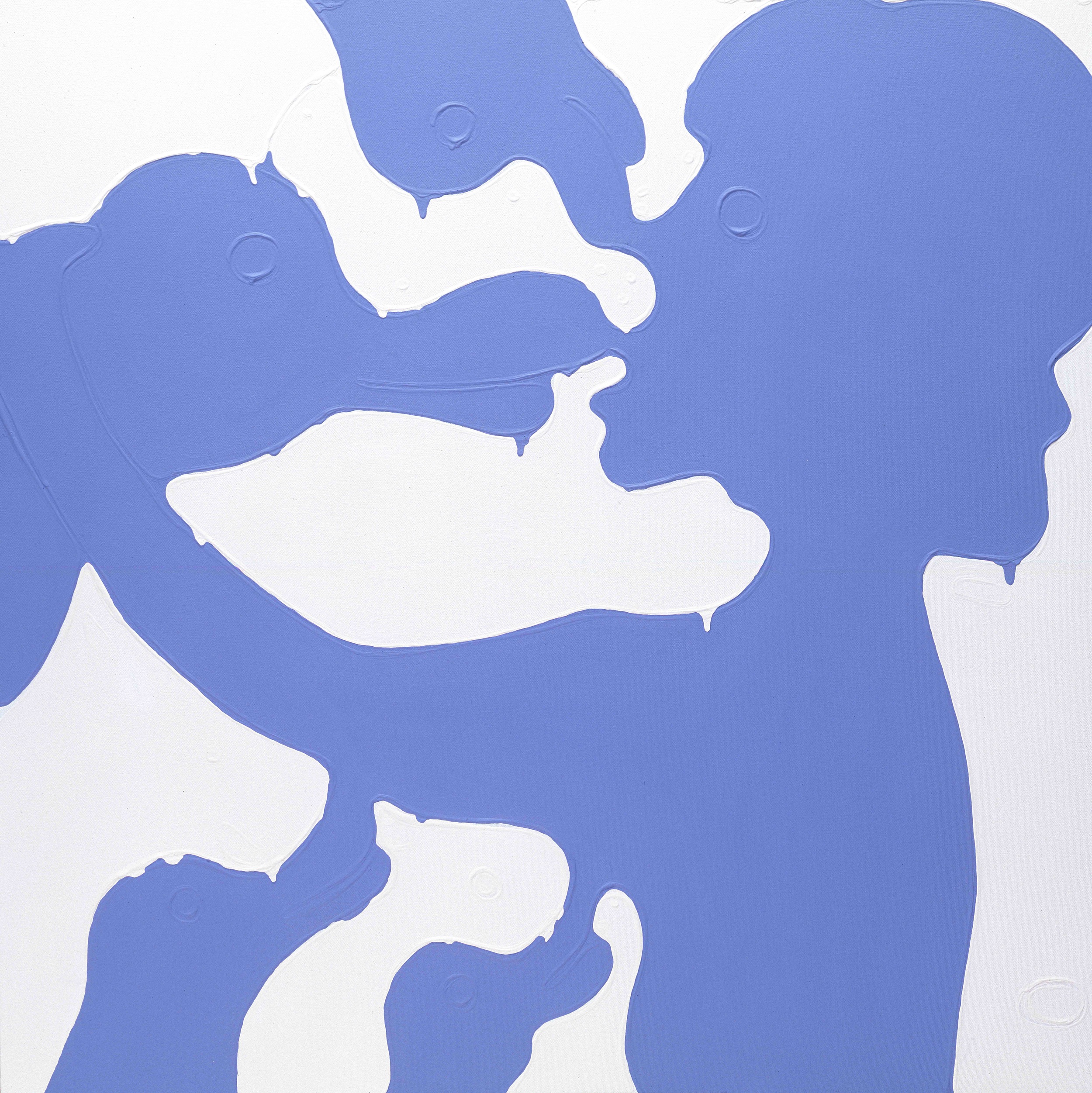 Ride. Girl Kissing Ducks. Blue.